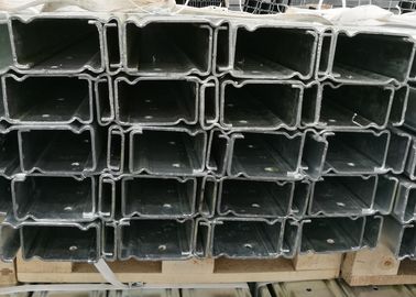 Perfiles de acero en frío resistentes de Corrision, canal galvanizado de la inmersión caliente C